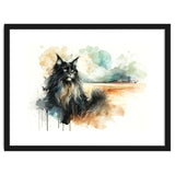 Majestic Cat In Coastal Landscape thumbnail