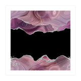 Mauve & Silver Agate Texture 03  (Print Only) thumbnail