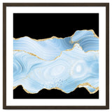 Blue & Gold Glitter Agate Texture 04 thumbnail