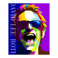David Lee Roth Rock Singer Art WPAP (Print Only)