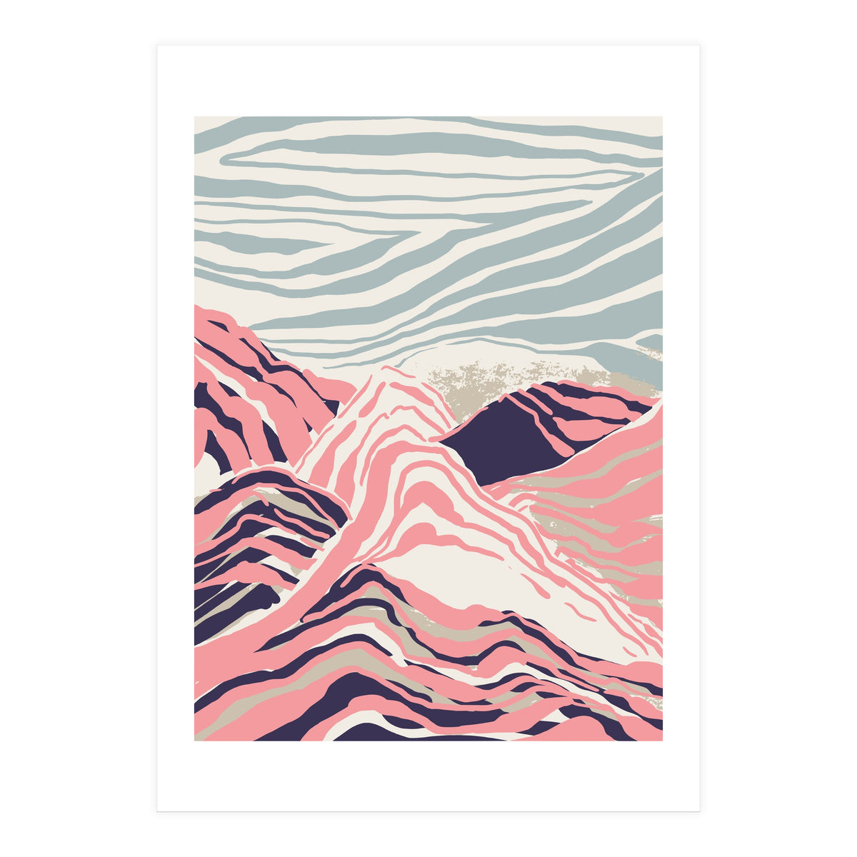 Follow the lines Wanderlust (Print Only)
