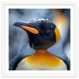 King Penguin In Falling Snow thumbnail