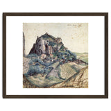 'Castle and Town of Arco', 1495, Watercolour on paper, 22,3 x 22,3 cm. thumbnail