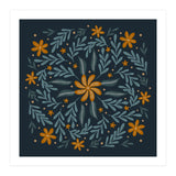 Circular Flowers 1  (Print Only) thumbnail