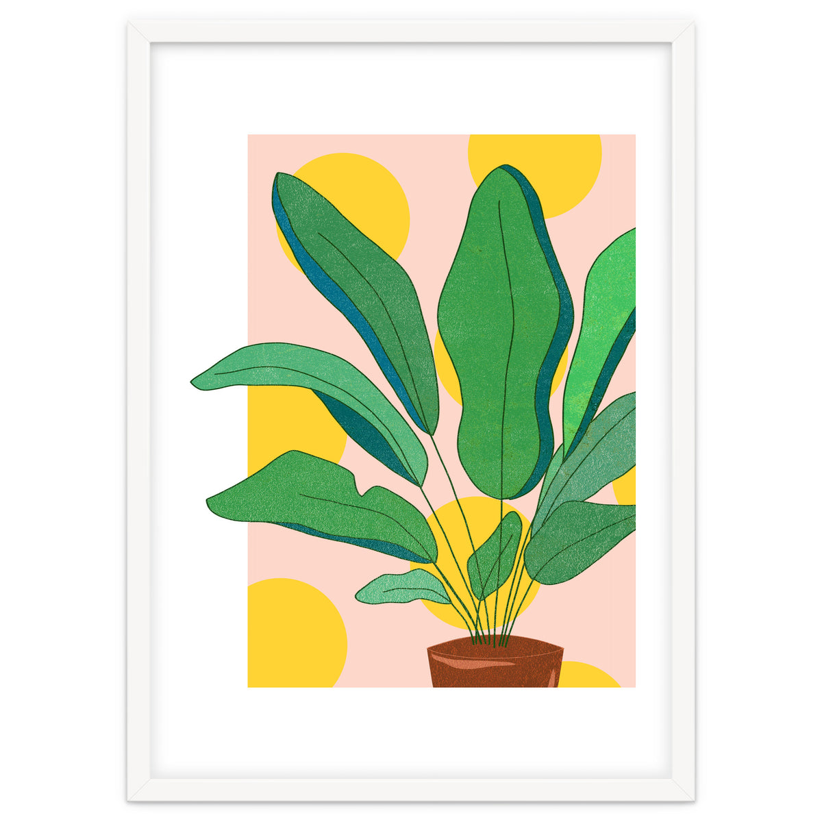 Pastel Plants Love, Botanical Nature Illustration, Gardening Blush Growth, Positive Vibes Mindset Hope