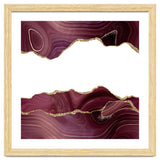 Burgundy & Gold Glitter Agate Texture 07 thumbnail