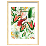 Vintage Bird Of Paradise in Jungle thumbnail