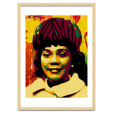 Coretta Scott King Colorful Abstract Art thumbnail