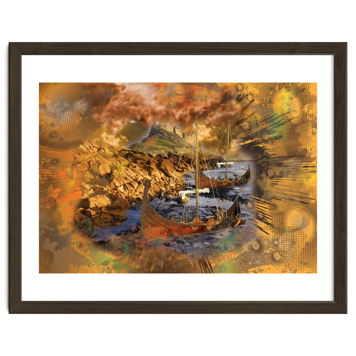 Lindesfarne Viking Raid 793 AD