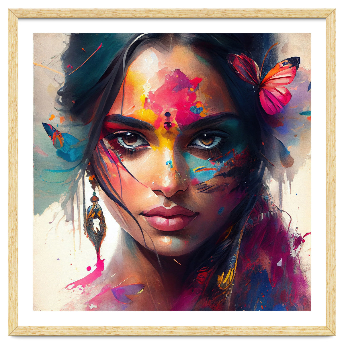 Festival Glow Hindu Portrait