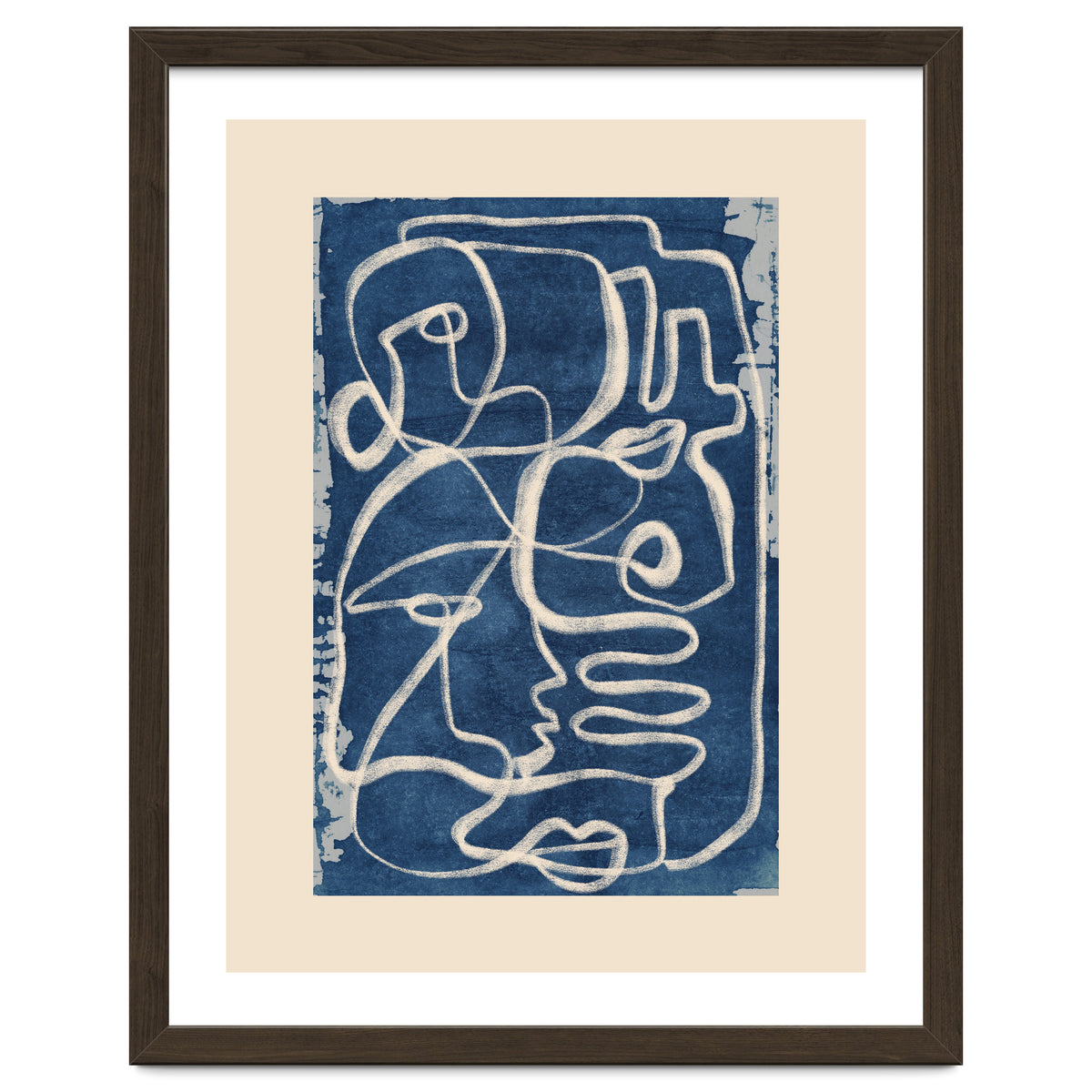 Bound By Line (indigo)