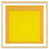 JOSEF ALBERS - HOMAGE TO THE SQUARE YELLOW thumbnail