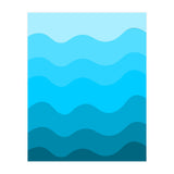 Blue gradient design  (Print Only) thumbnail