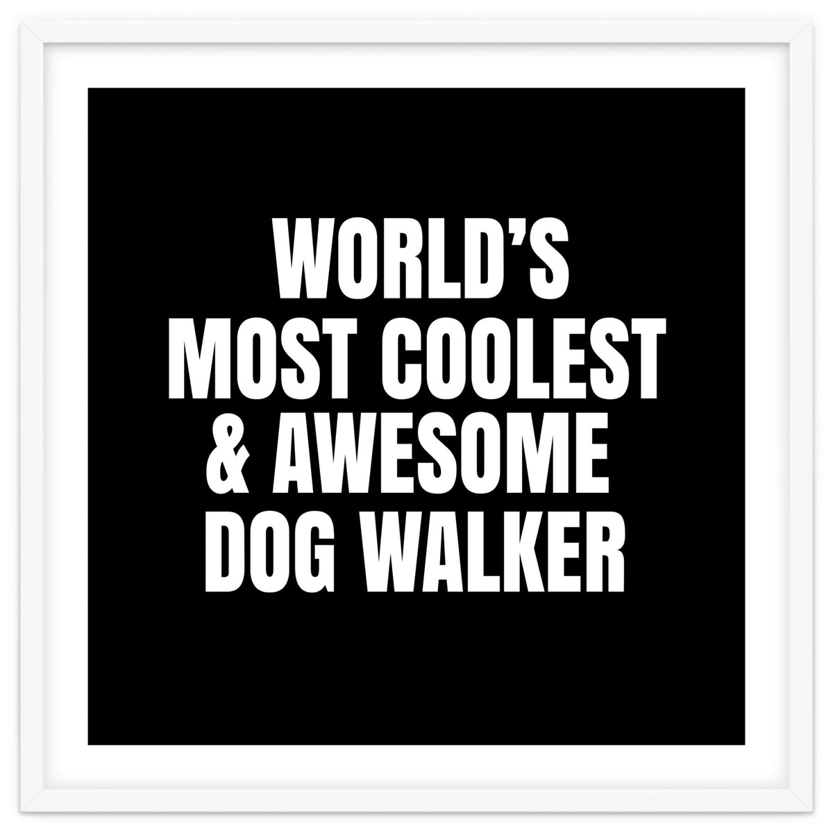 World's most coolest and awesome dog walker