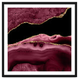 Burgundy & Gold Agate Texture 13 thumbnail