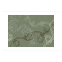 calming essentials loops sage green (Print Only)