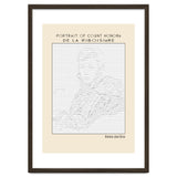 Portrait of Count Honoré de La Riboisière – Antoine-Jean Gros (ascii art) thumbnail