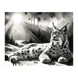 Lynx Resting In Sunlight (Print Only) thumbnail