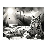 Lynx Resting In Sunlight (Print Only)