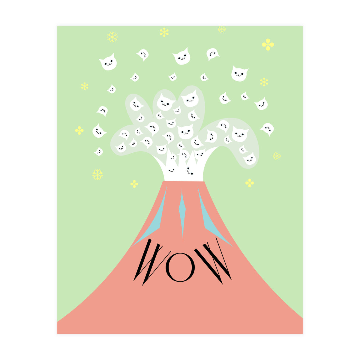 WOW - Cat Mountain (Print Only)