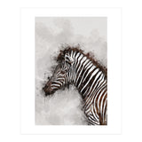 Zebra Watercolor (Print Only) thumbnail