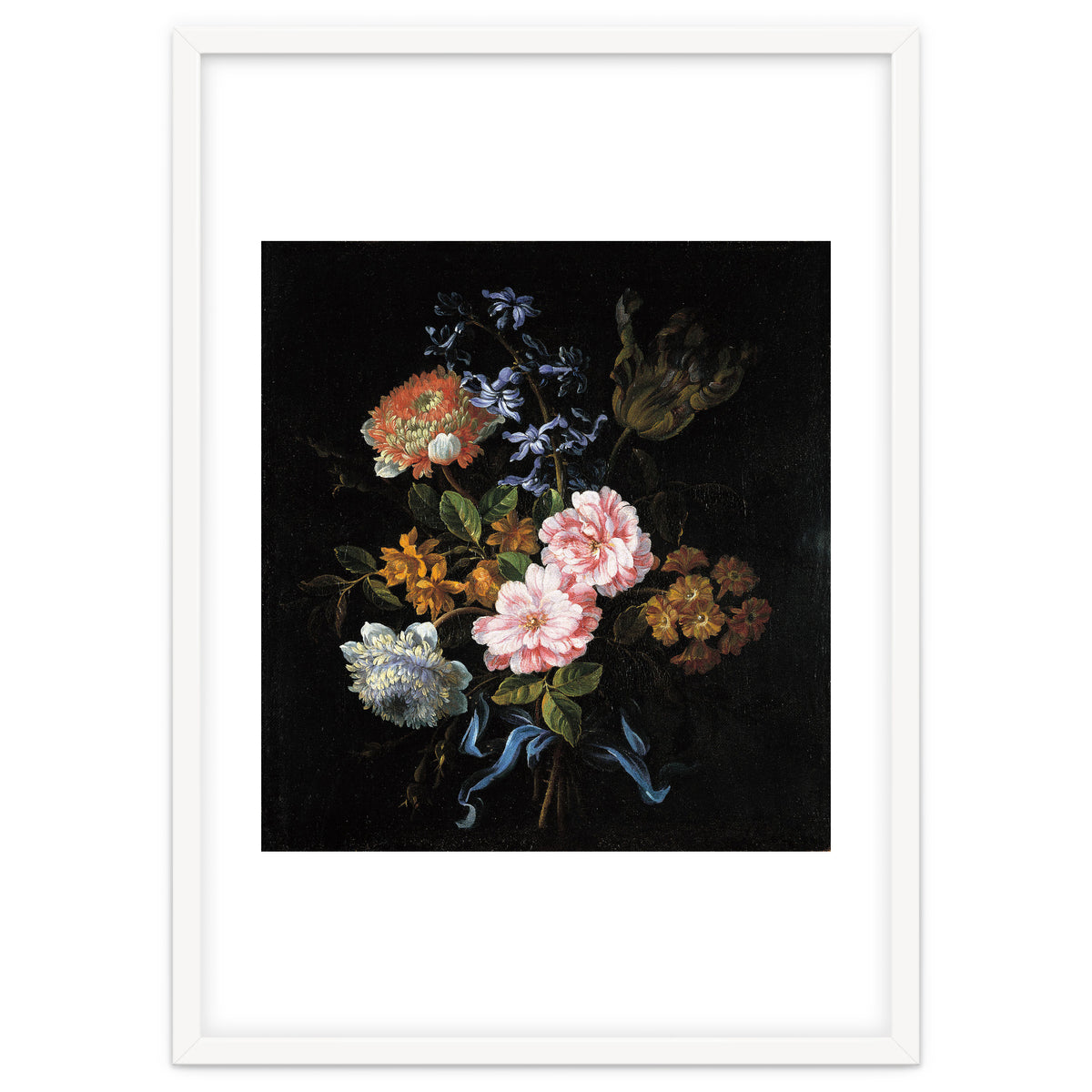 Jean-Baptiste Monnoyer (Lille, 1636-Londres, 1699). A Bouquet of Poppy Anemones, York-and-Lancast...