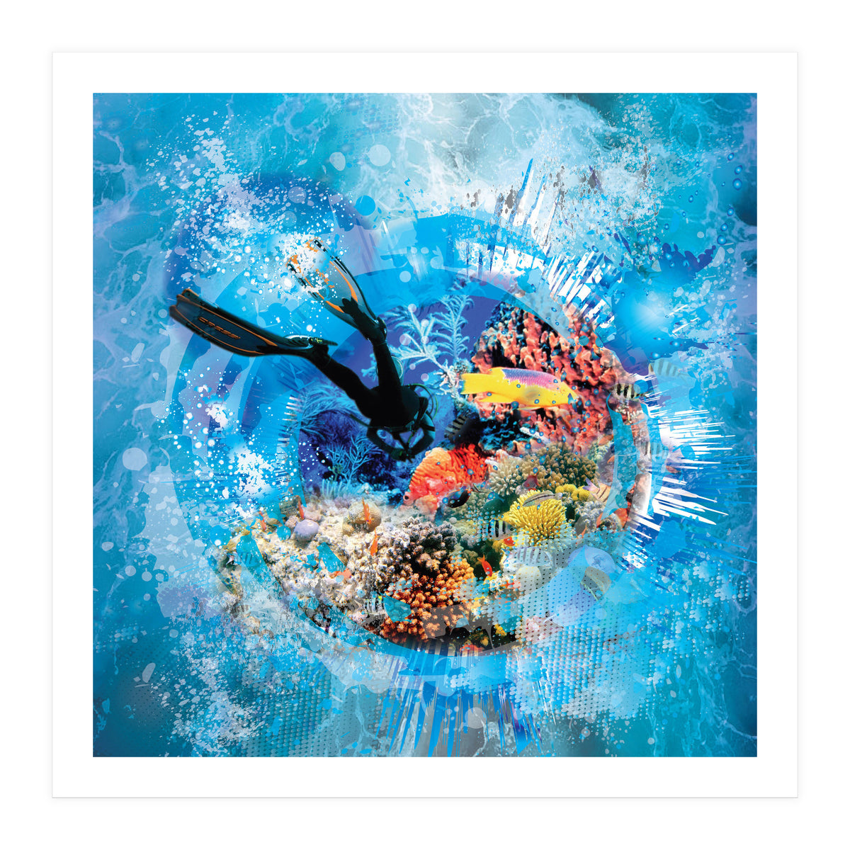 Scuba Diver (Print Only)