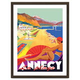 Beach at Annecy Lake, France thumbnail