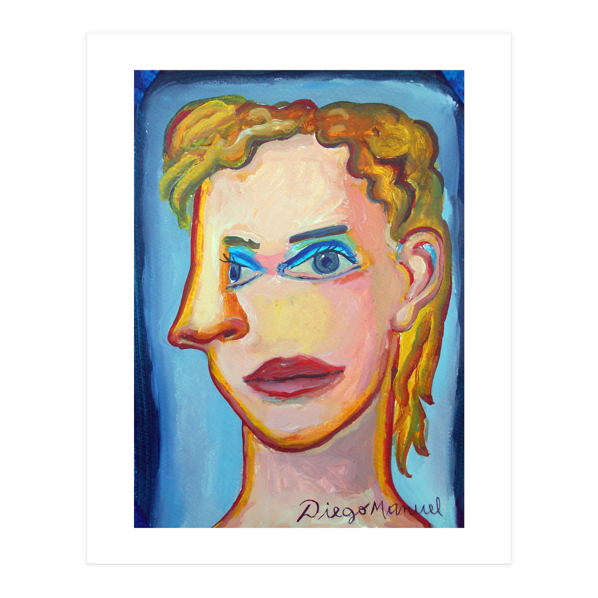 Cabeza De Mujer 24 (Print Only)