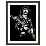 Tony Iommi American Musician Legend In Grayscale thumbnail