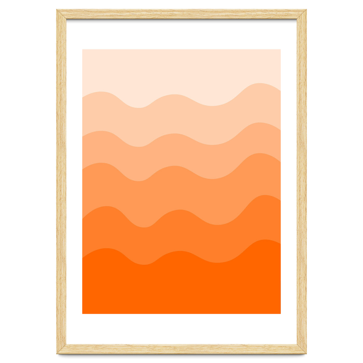 Orange gradient design