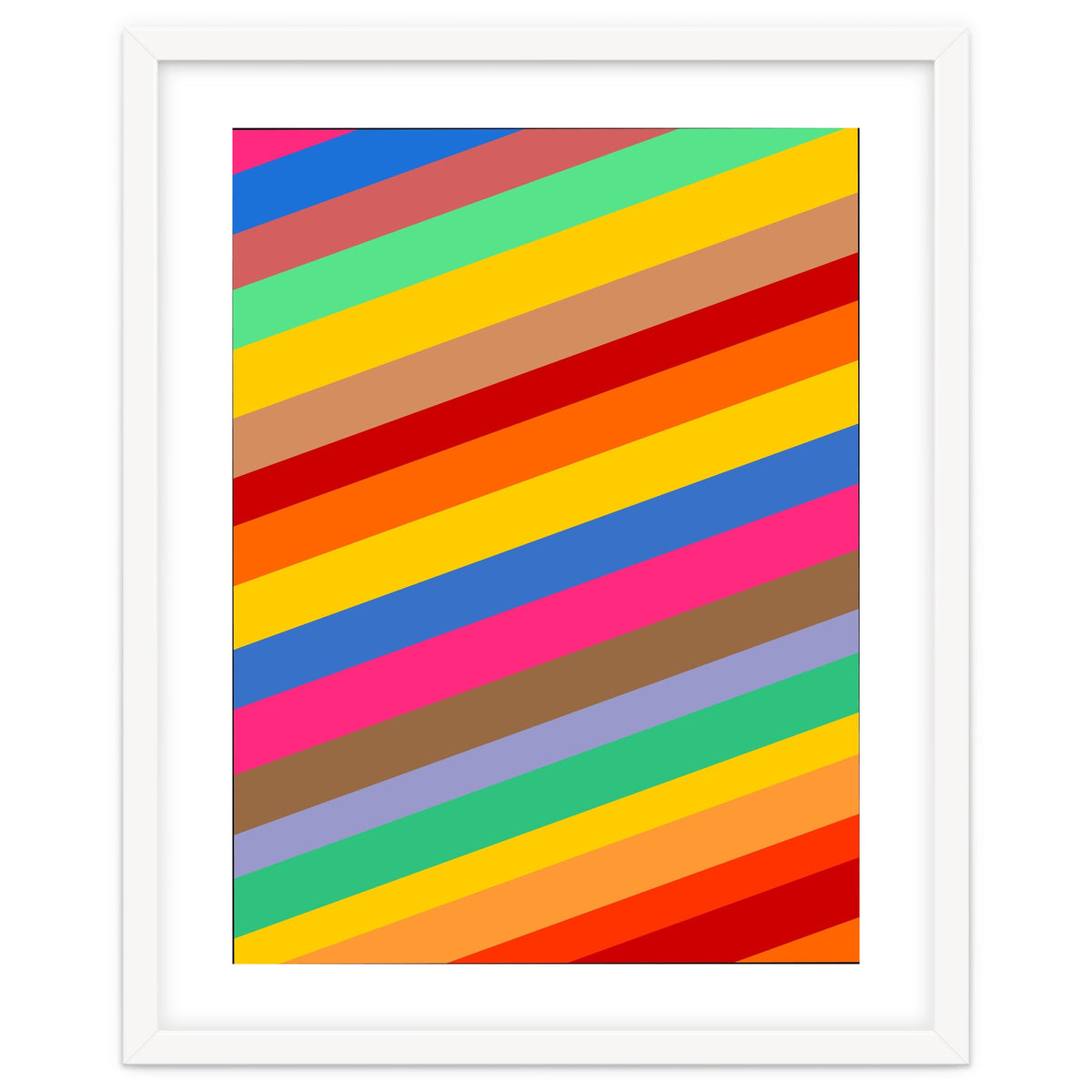 Rainbow Retro Paatern