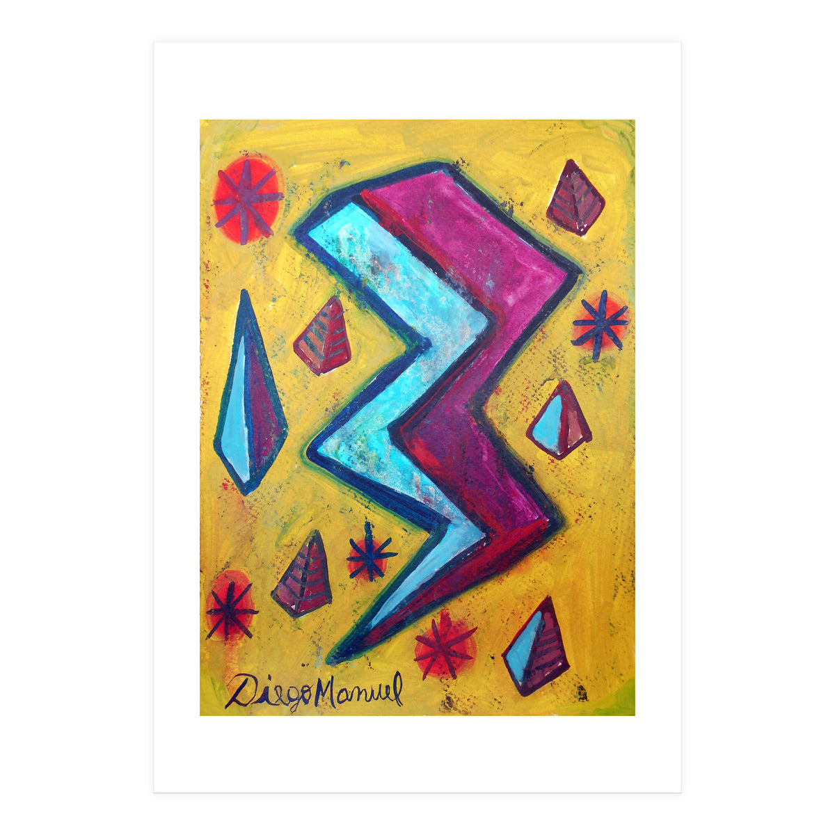 Rallos Y Estrellas 2 (Print Only)