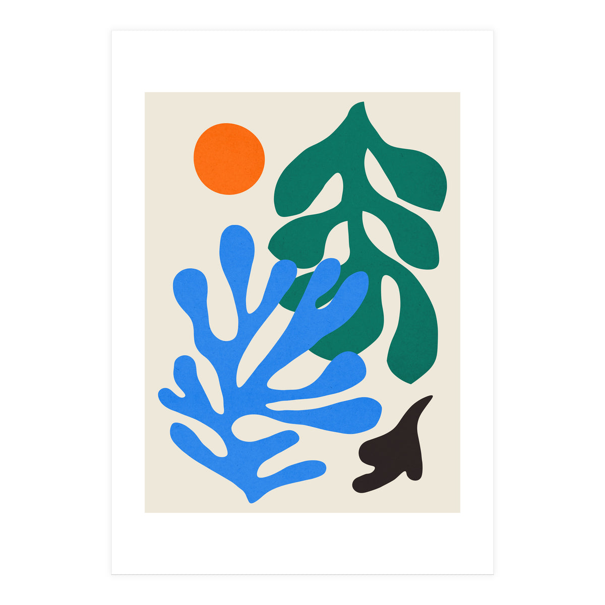 Floral matisse 6 (Print Only)