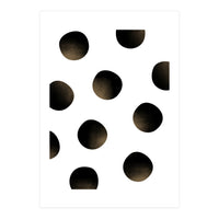 Dusted Black Polka (Print Only)