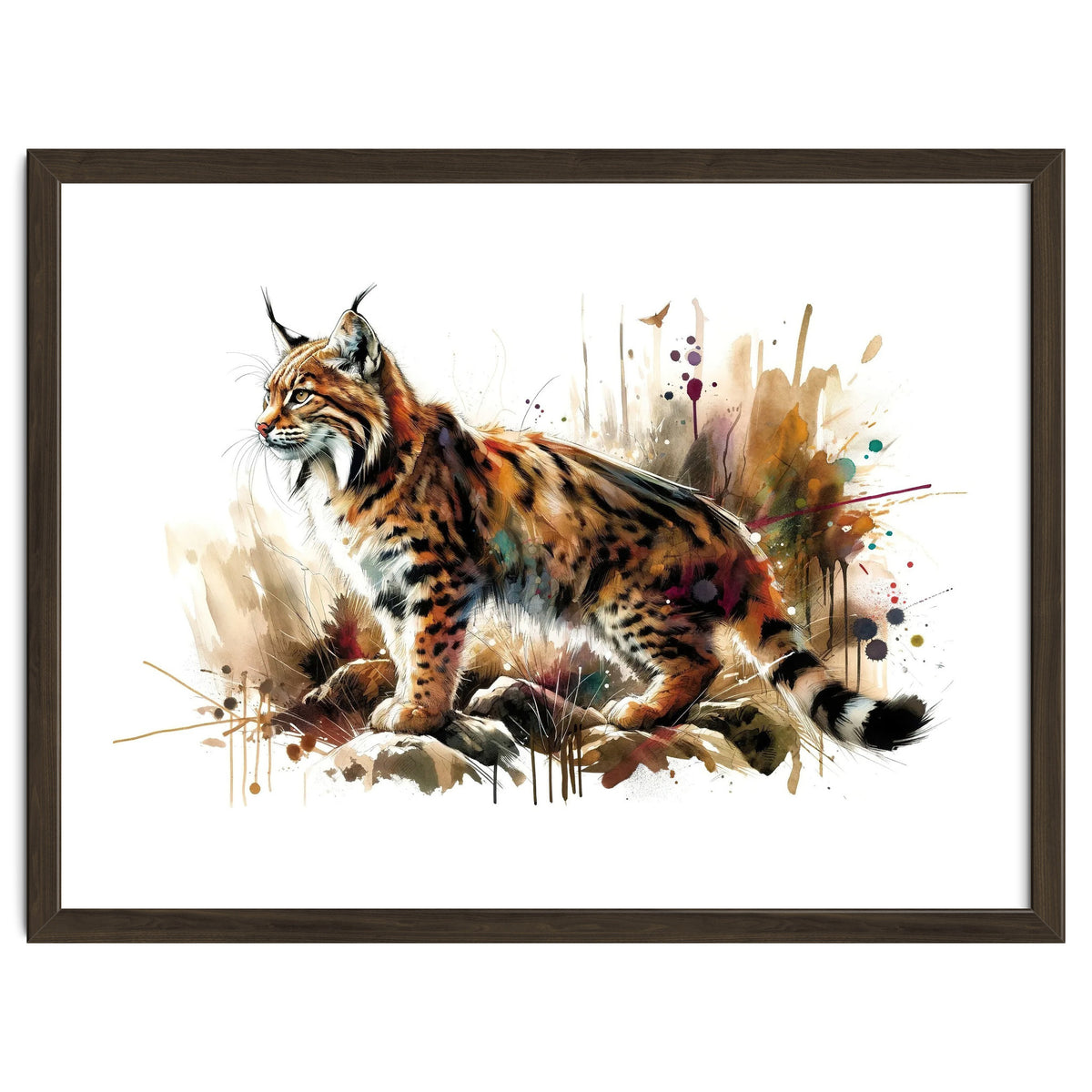Lynx In The Wilderness