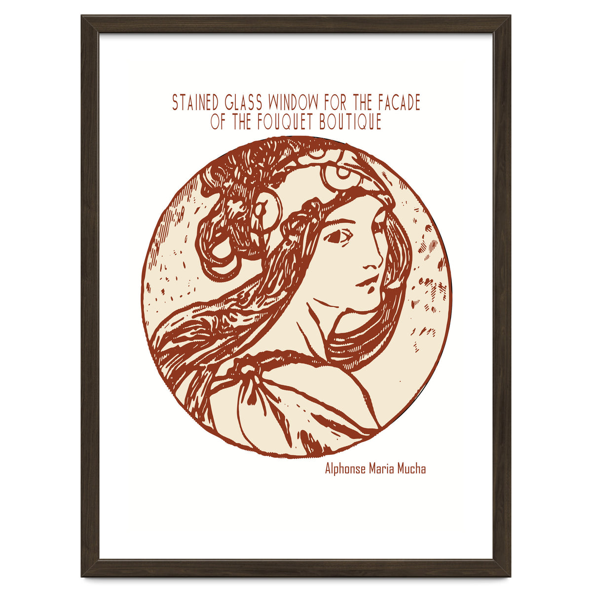 Stained Glass Window For The Facade Of The Fouquet Boutique –