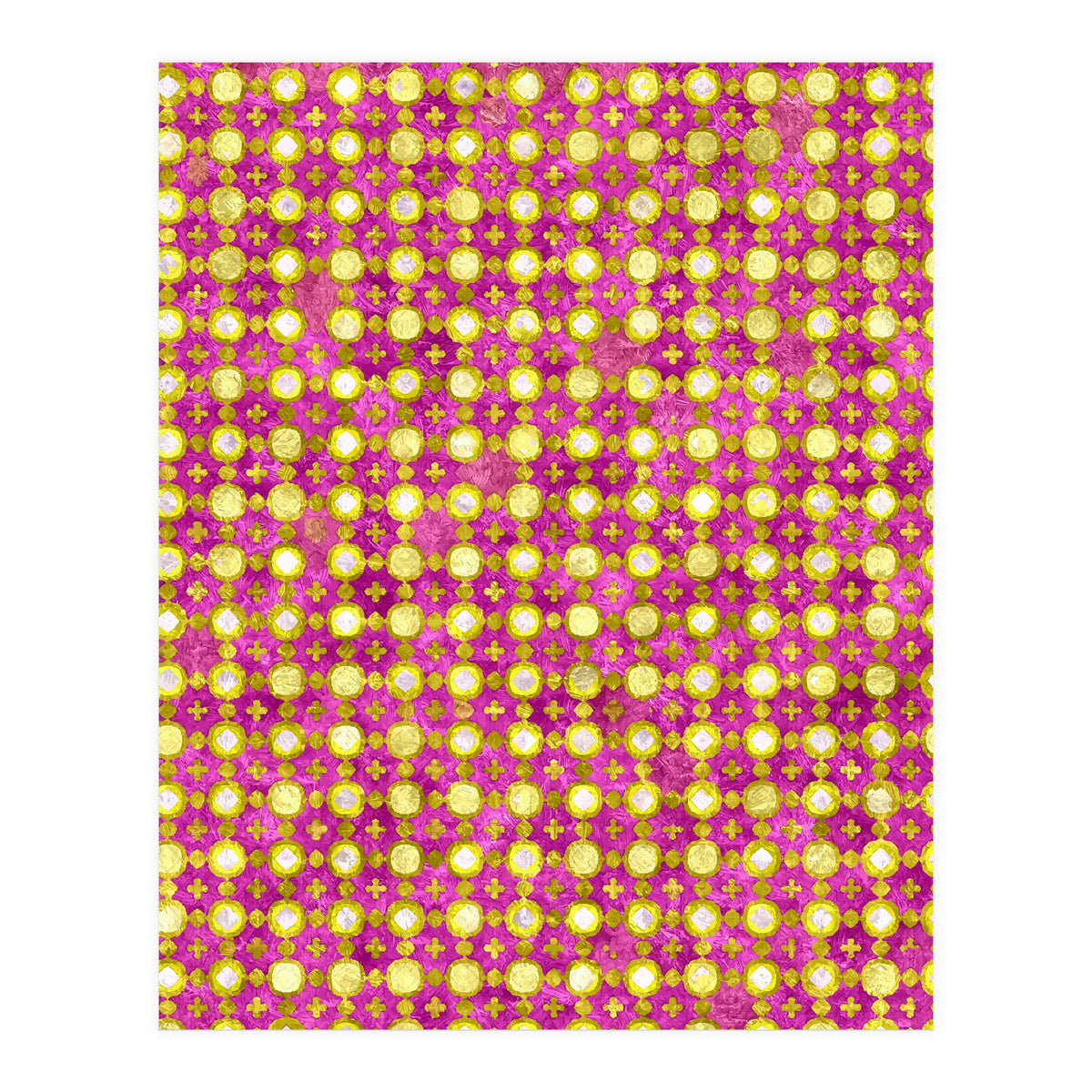 Indian Mirror Fabric (Print Only)