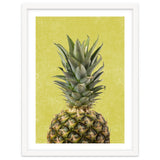 Pineapple Crown, Tropical Summer Fruit Art thumbnail