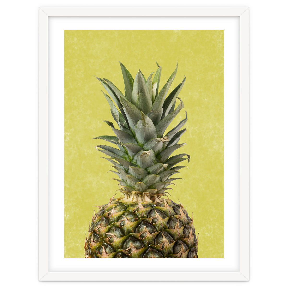 Pineapple Crown, Tropical Summer Fruit Art