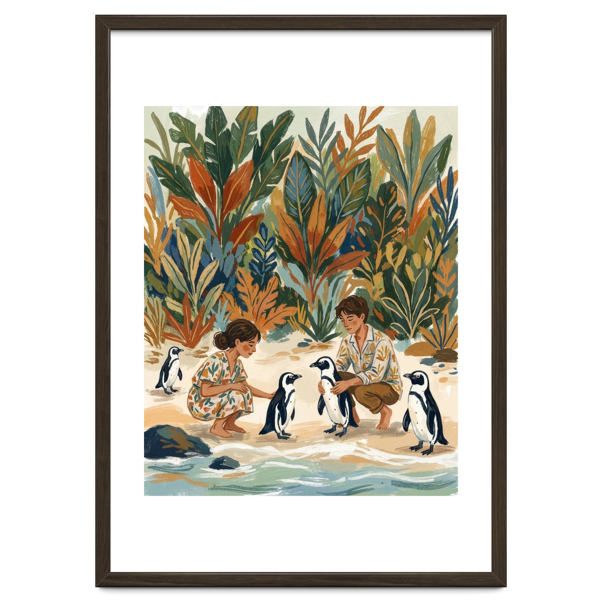 Wildlife Beach Gathering