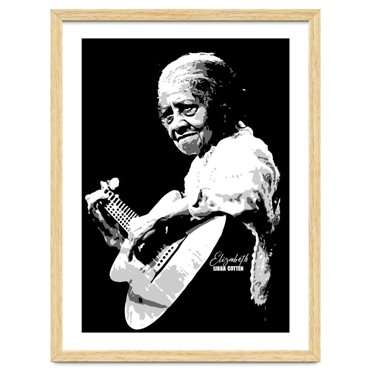 Elizabeth Cotten Folk and Blues Musician Legend