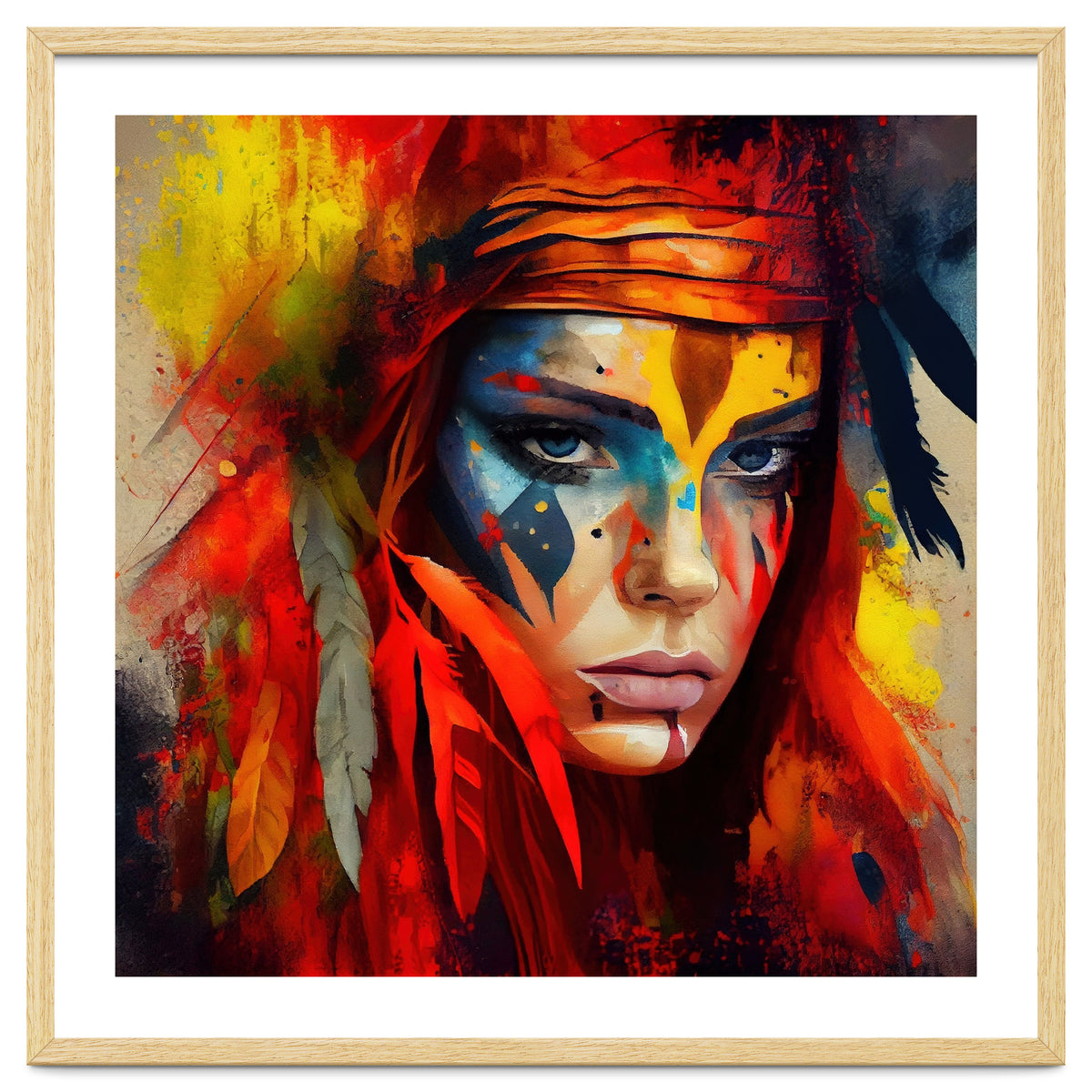 Powerful American Native Woman #1