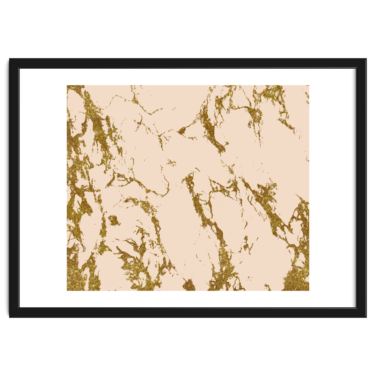Blush & Gold Marble #society6 #decor #buyart