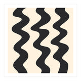 Squiggly Lines - monochrome (Print Only) thumbnail