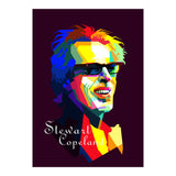 Stewart Copeland The Police Pop Art WPAP (Print Only) thumbnail