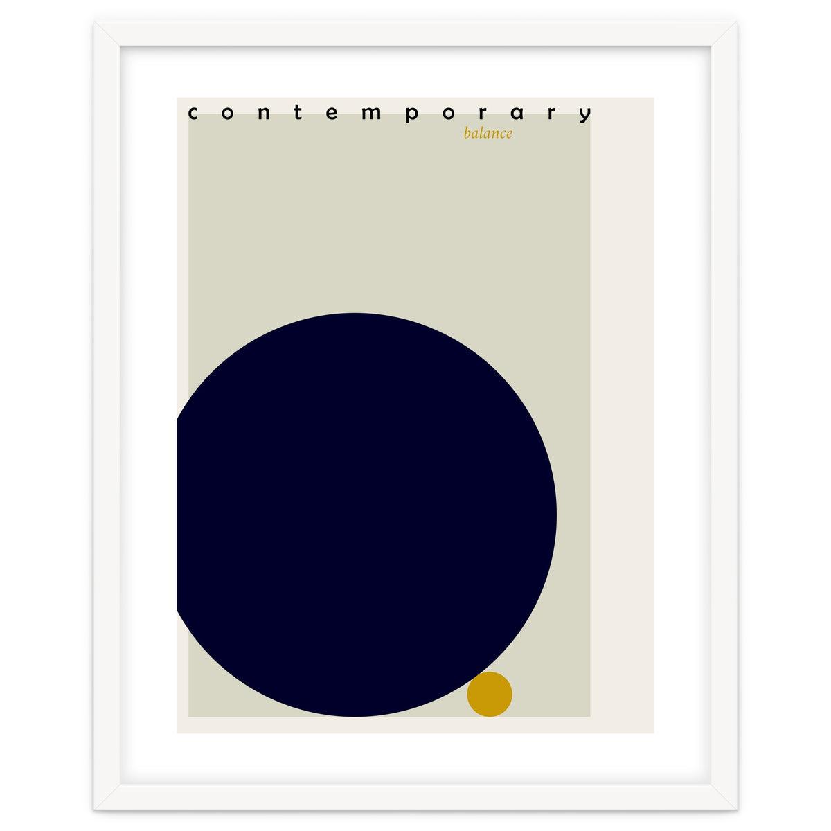 expectant iteration contemporary balance