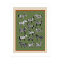 Striped Horses (Print Only)