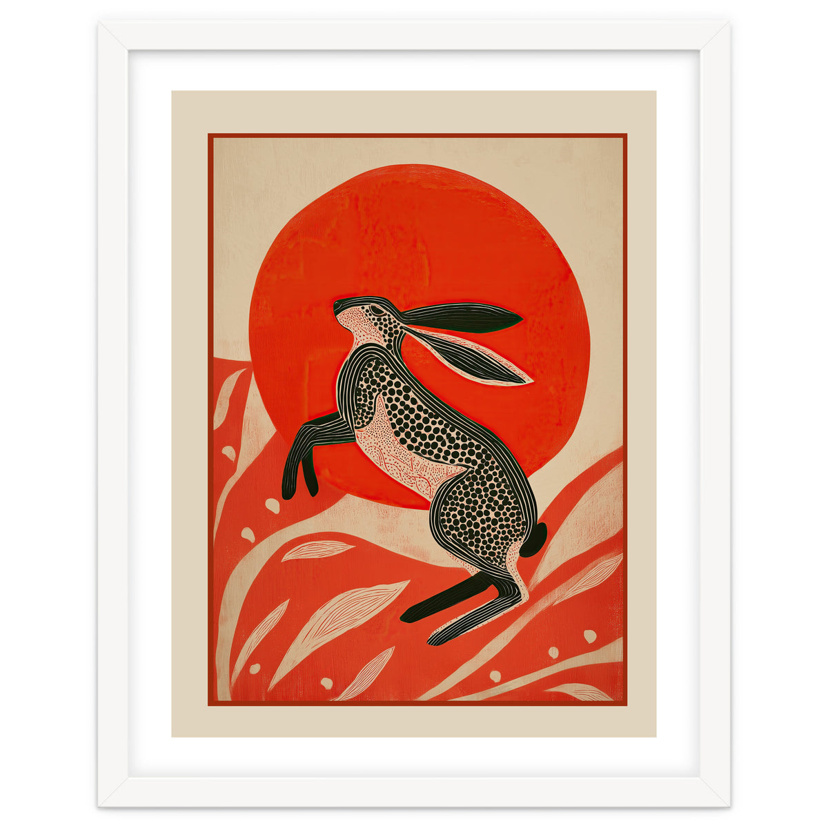 Hare And The Red Sun