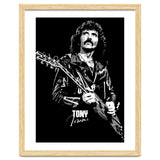 Tony Iommi American Musician Legend In Grayscale thumbnail